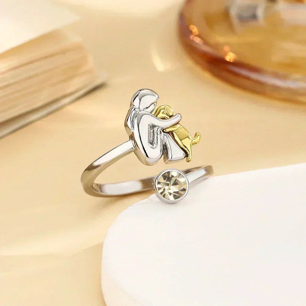Vesporra | Dog Icon Ring