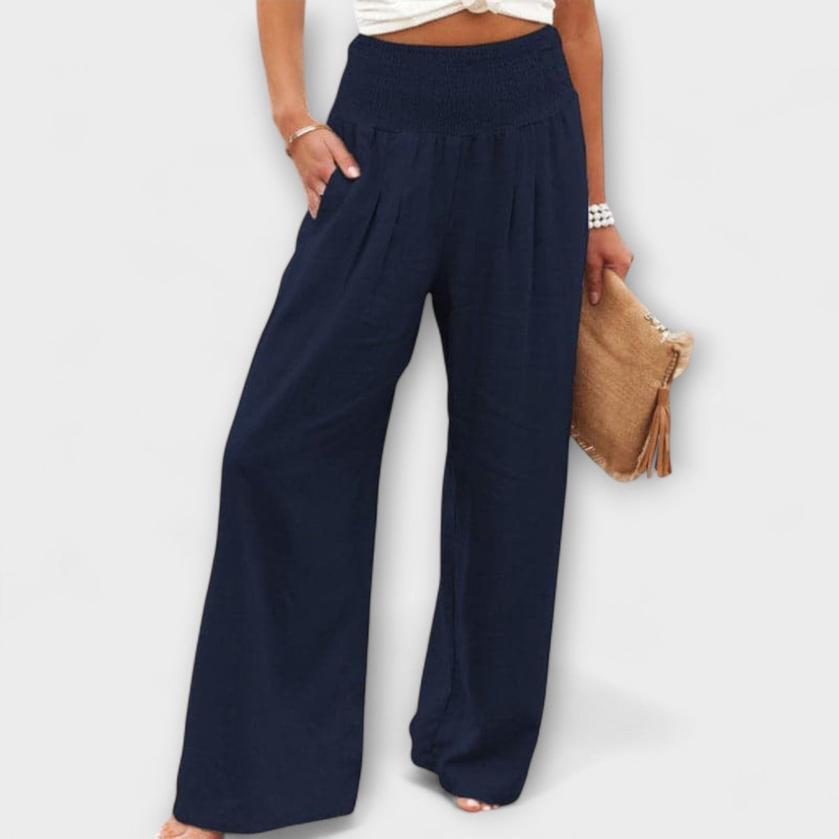 Thearya | Casual Wide Leg Pants