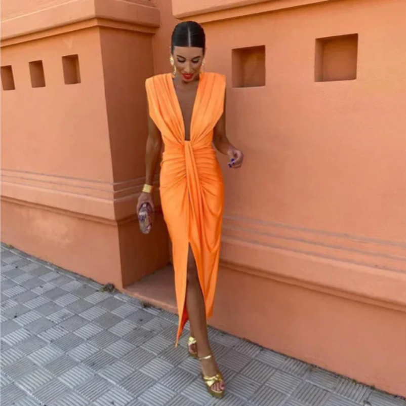 Nora | Elegant Pleated Dress