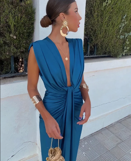 Nora | Elegant Pleated Dress