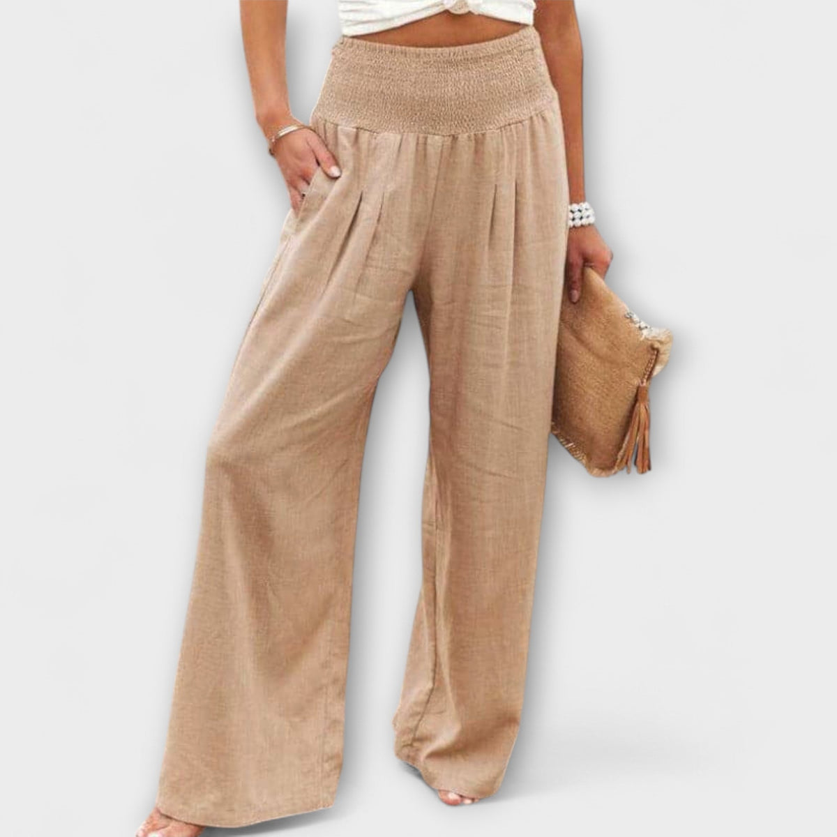 Thearya | Casual Wide Leg Pants