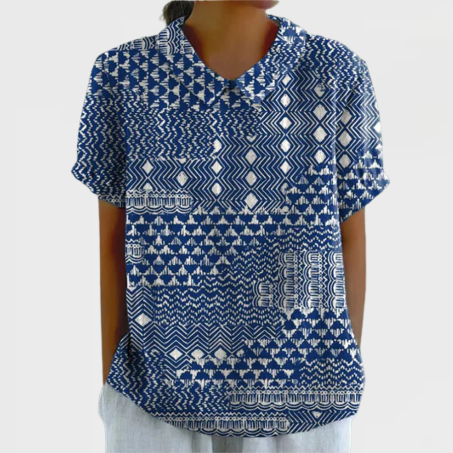 Zarah | Tribal Print Shirt