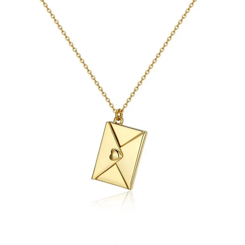 Amoura | Love Letter Envelope Necklace