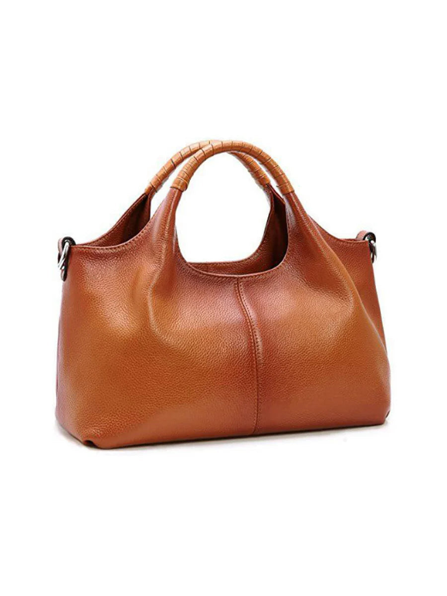 Giselle | Leather-Look Top Handle Bag