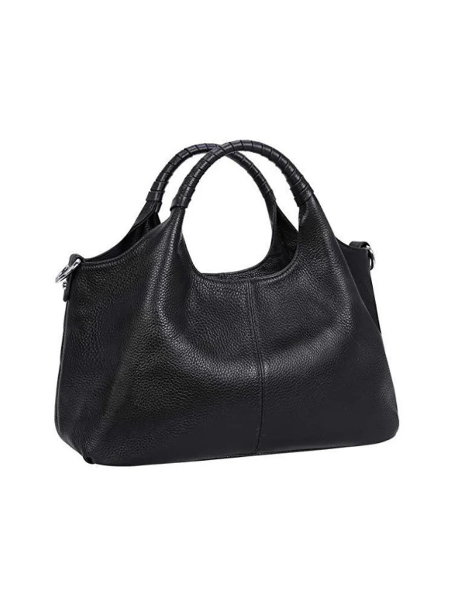 Giselle | Leather-Look Top Handle Bag