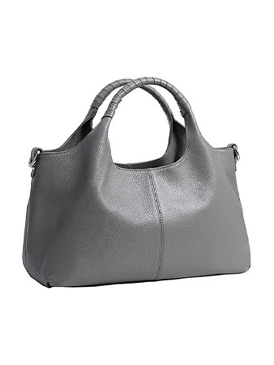 Giselle | Leather-Look Top Handle Bag