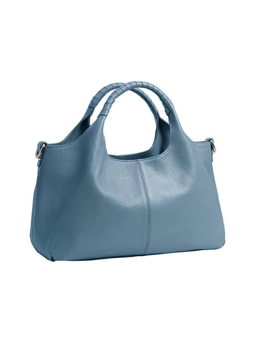 Giselle | Leather-Look Top Handle Bag