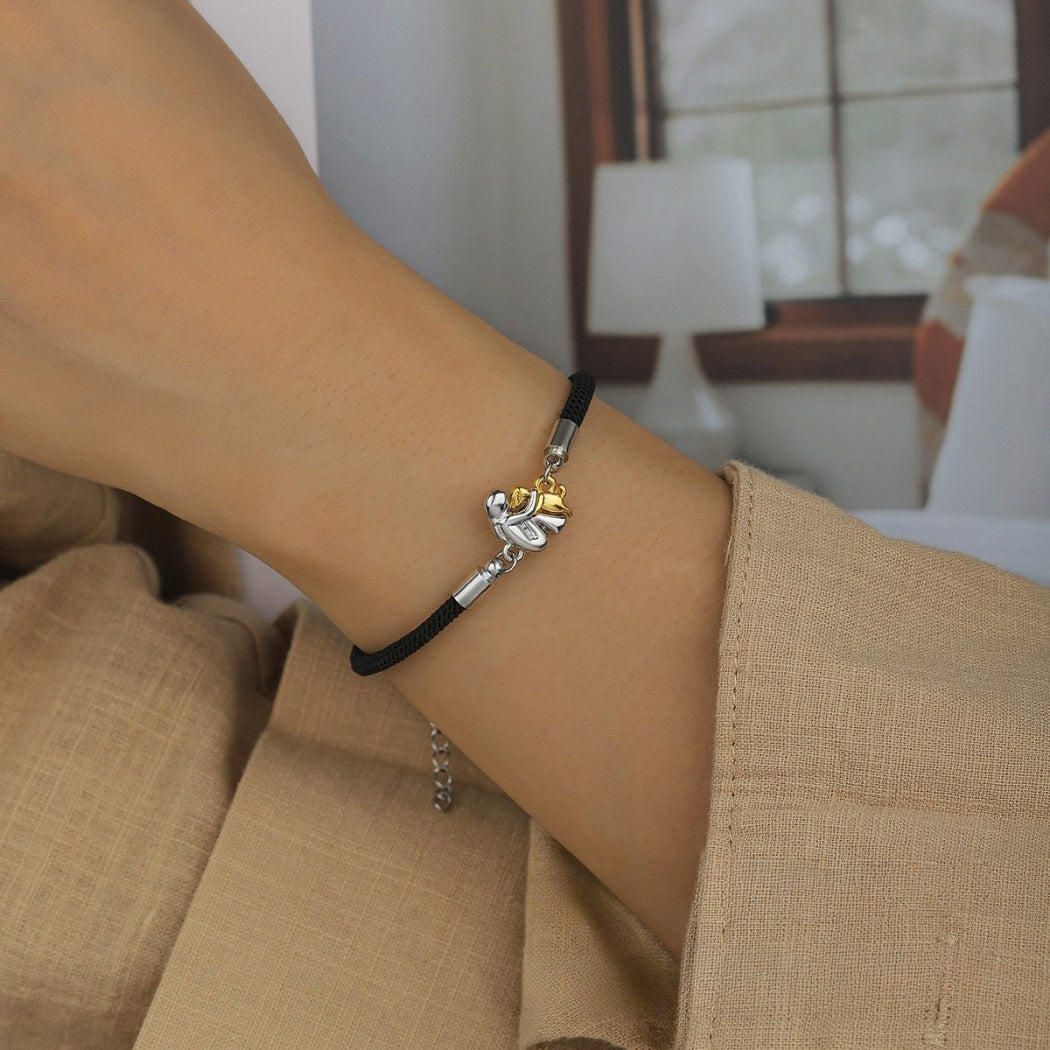 Liora | Dog Icon Cord Bracelet