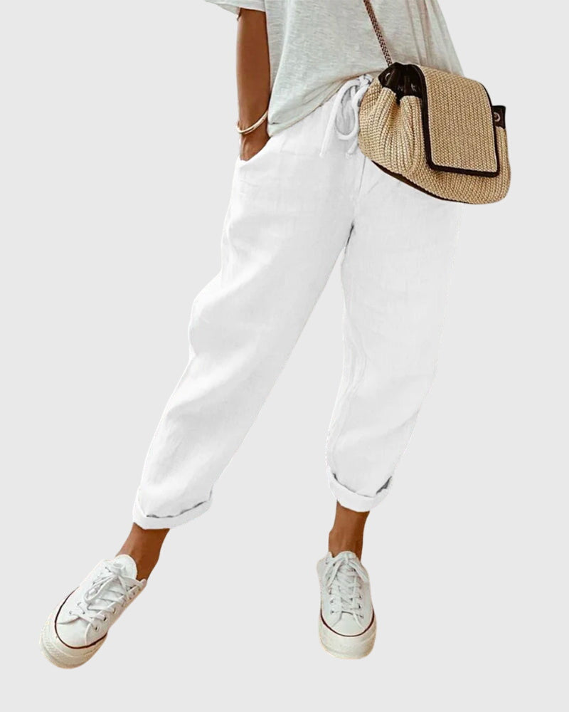 Reina | Elegant Straight Leg Pants