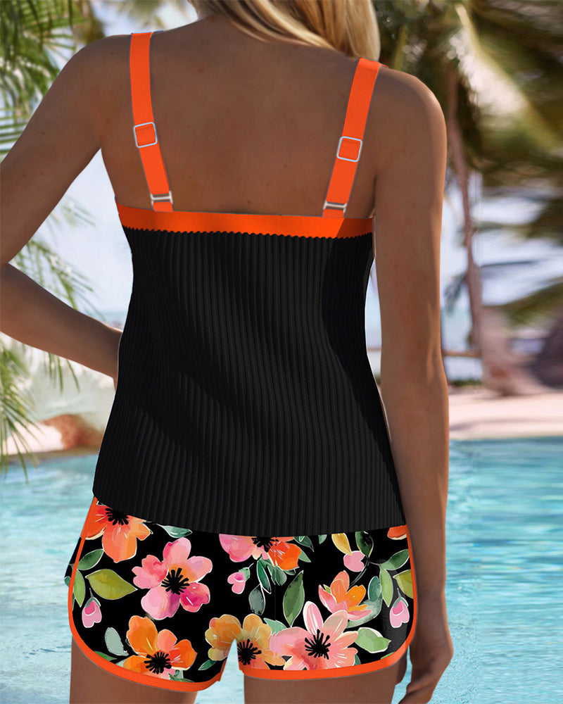 Mathilde | Two Piece Beach Tankini Set