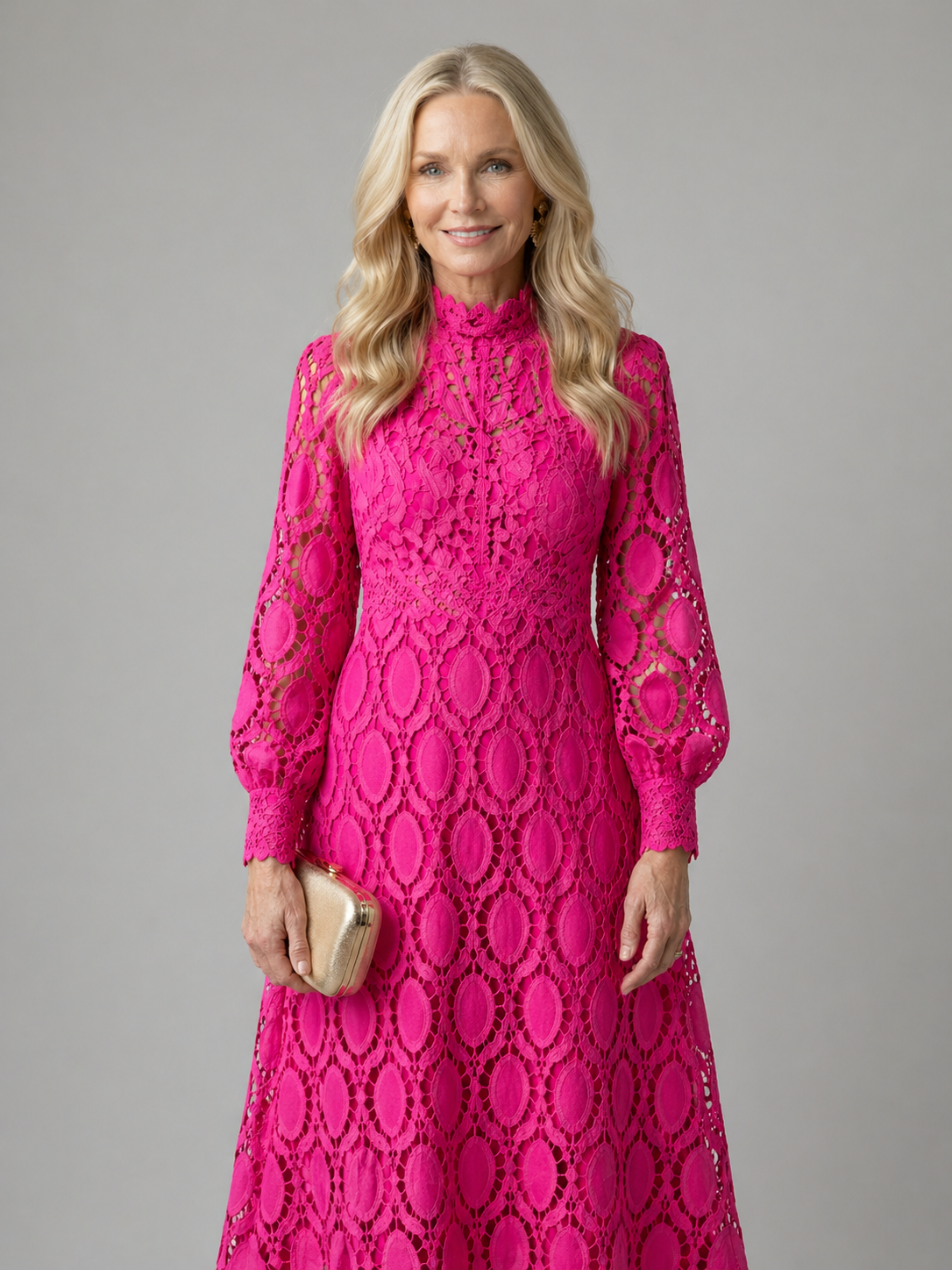 Beatrix | Lace Midi Dress