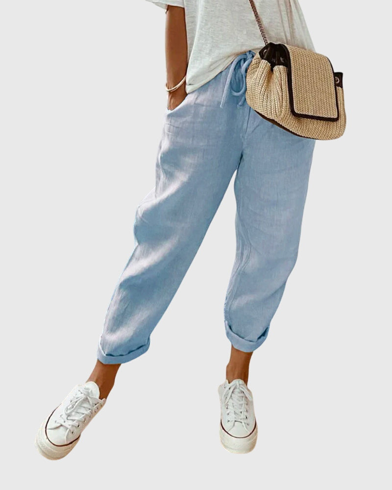Reina | Elegant Straight Leg Pants