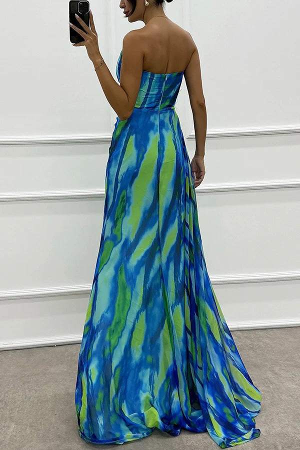 Lorna | One Shoulder Draped Maxi Dress