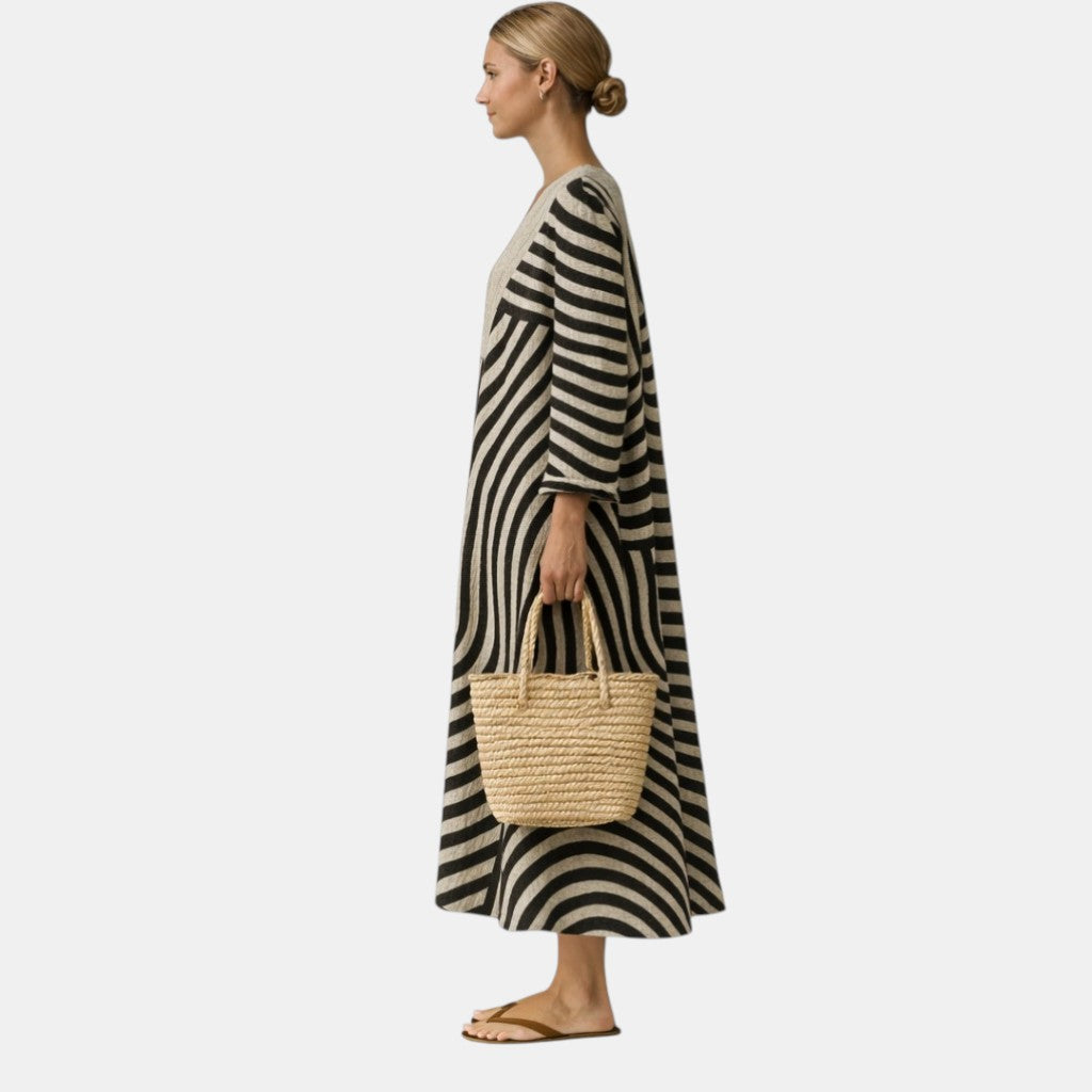 Freja | Chic Striped Dress