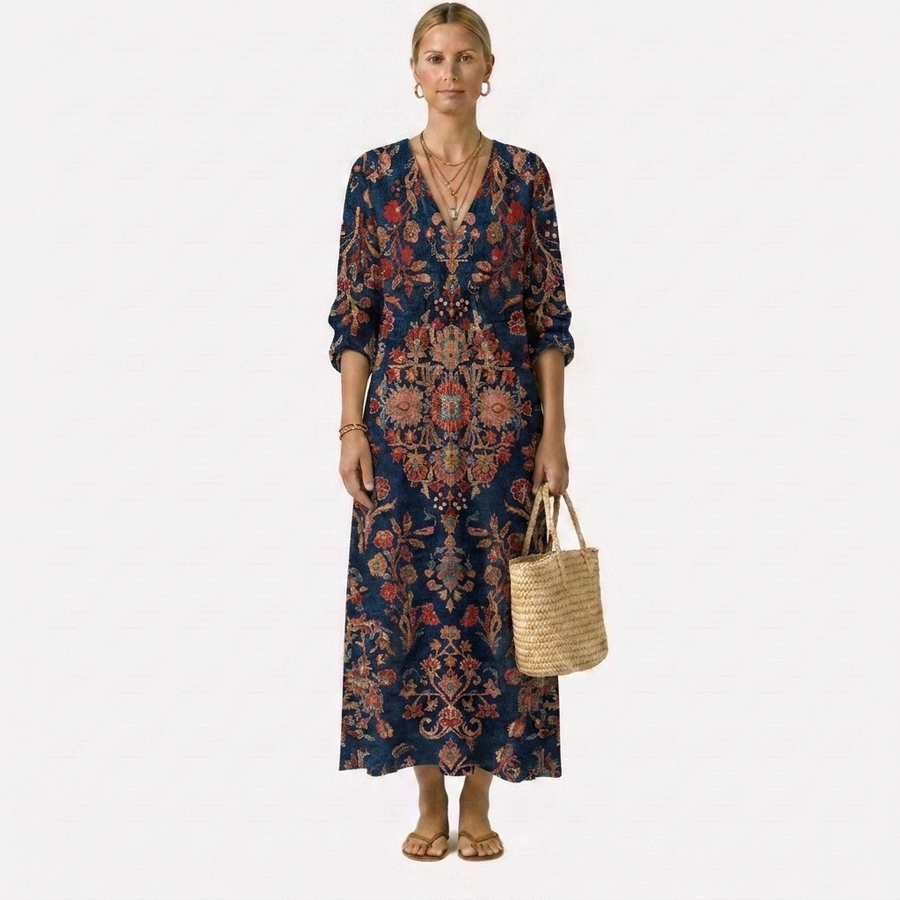 Alessia | Elegant Floral Dress
