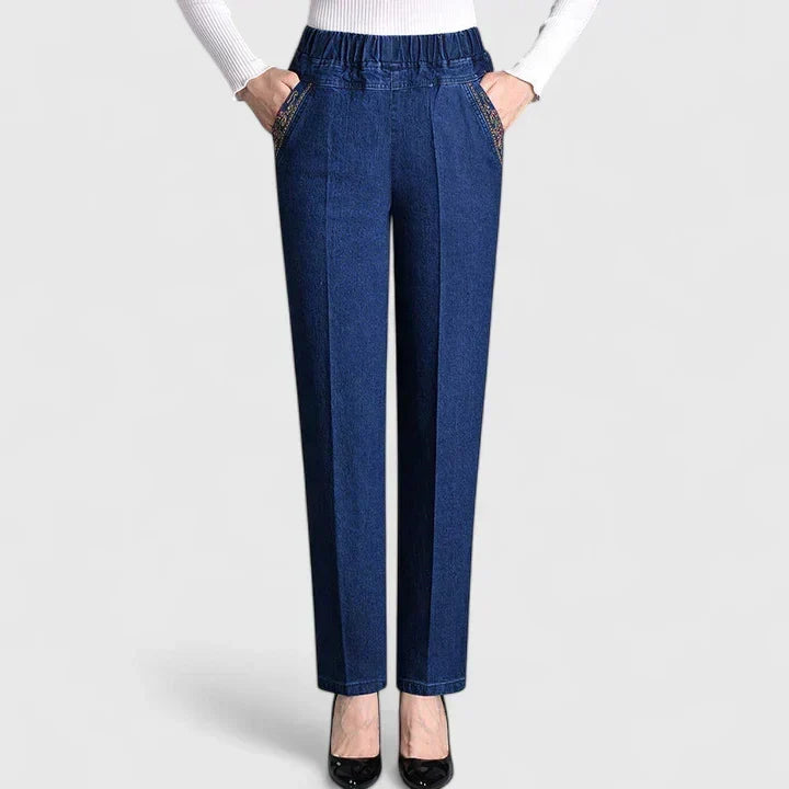 Caryzelle | Plush Lined Straight Leg Pants